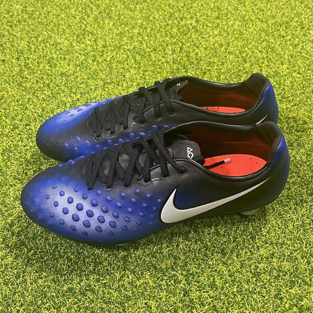 New Nike Magista Opus II 2 SG-PRO Size 6 Soccer Cleats Black Blue 873316-019